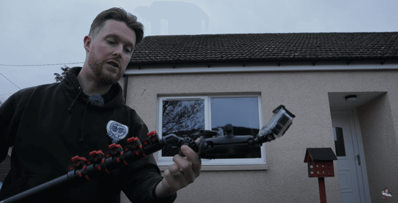 Getting your gutter inspection camera setup with TradMan