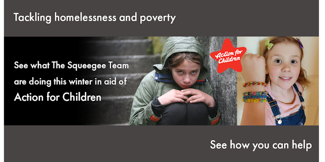 The Squeegee Tea are supporting Action for Children tackling homelessness and poverty this winter