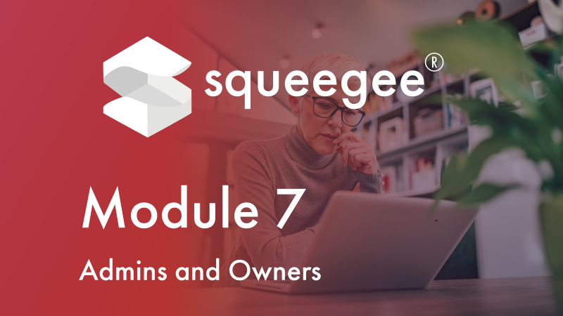 Squeegee Training Academy Module 7 Admins and Owners Global Settings