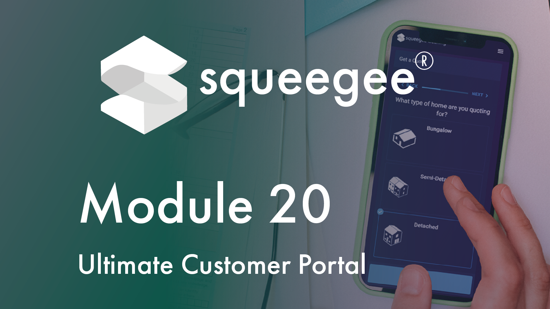 Squeegee raining Academy Module 20 Ultimate Customer Portal
