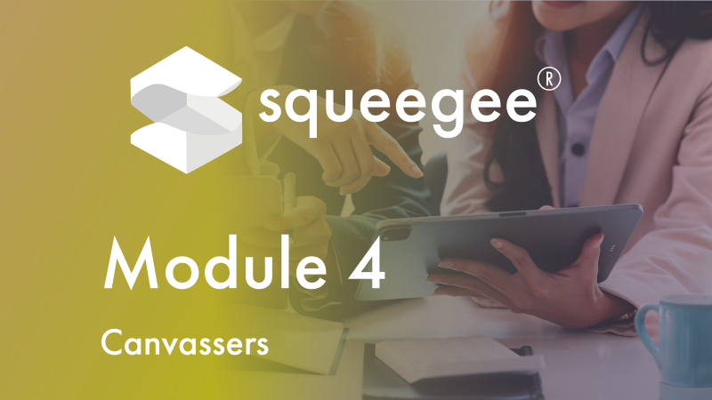 Squeegee Training Academy Module 4 Canvassers